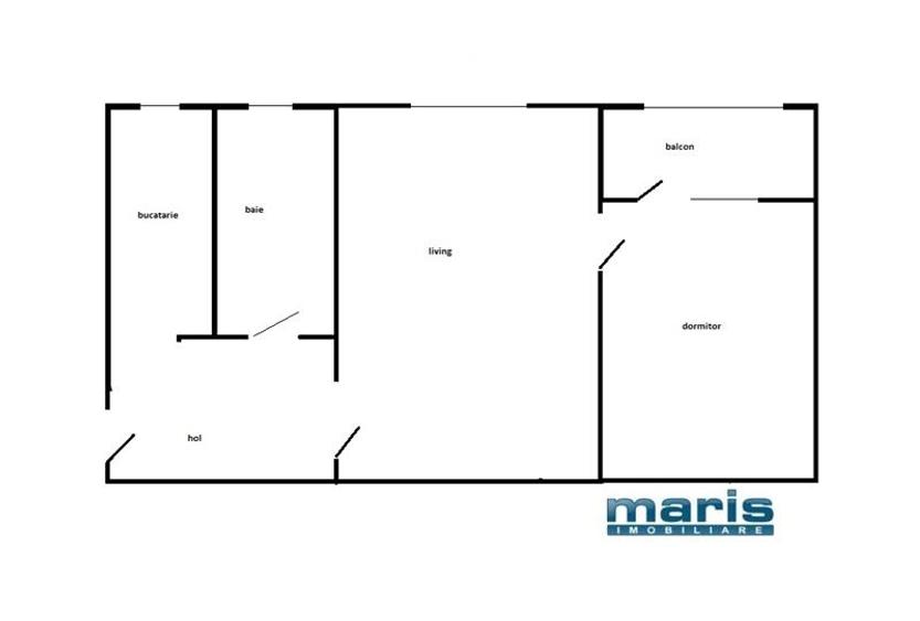 Apartament 2 camere zona Gara CFR etaj 2 - 8