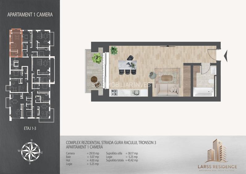 Garsonieră premium Pallady,Metrou Teclu,Vizavi scoala Victor Brauner - 6