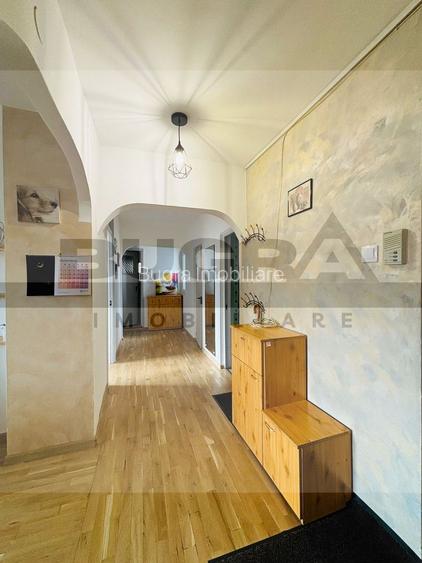 Apartament 3 camere, parcare, lift, zona C. Manastur - 12
