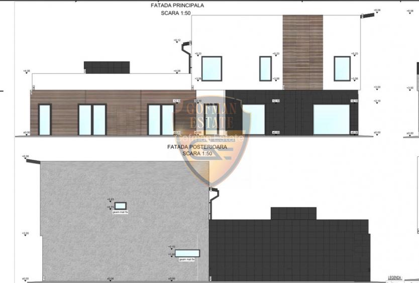 Vila la Rosu, Lumina, P+1 etaj, teren 478mp, terasa 100mp, 275 mp utili - 9