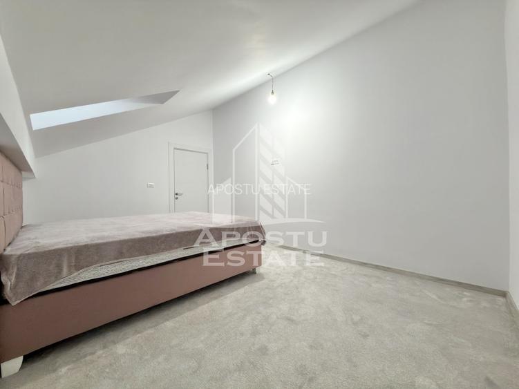Penthouse cu 3 camere si 2 bai, mobilat si utilat in Giroc la asfalt. - 18
