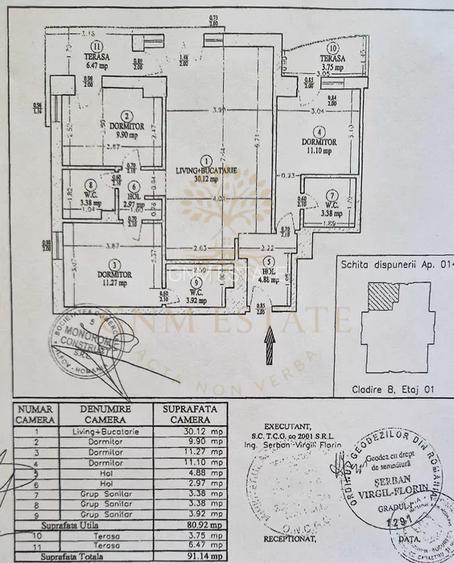 Apartament 4 camere constr 2010 /Titan Complex Edenia / et 1 - 8