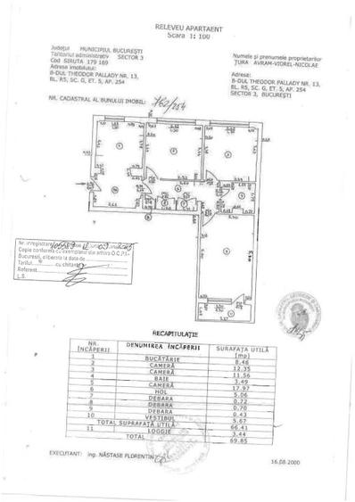 3 camere dec Grigorescu 70mp varianta rate-schimb - 2