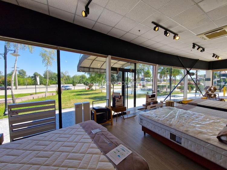 Spațiu comercial de închiriat Snagov Plaza, 250 mp - 750 mp, vizibilitate DN1 - 6