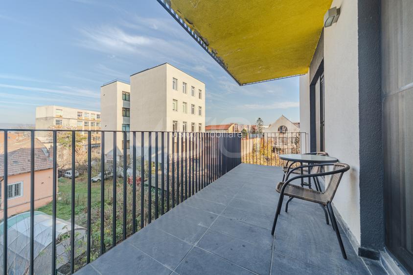 ⚡TUR VIRTUAL 2 camere | 54 m² | modern  | parcare | terasă | Piața Abator - 15