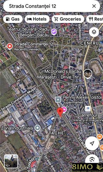 Spatiu industrial activ, Bacau, zona CFR