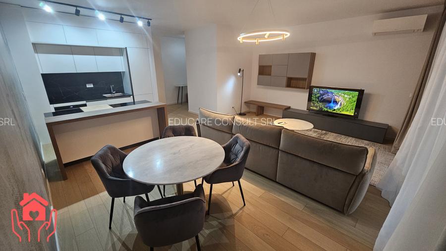 Baneasa Shopping City(THE IVY)-3 camere, 104 mp, mobilier ROVERE, terase, garaj! - 7