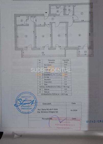 Apartament 4 camere, Prima inchiriere, 102 mp, 2 locuri de parcare - 20