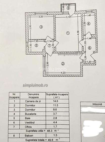 Renovat complet 3 camere Giurgiului Piata Progresul - 1