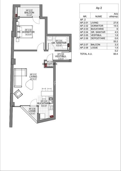 APARTAMENT 2 CAMERE | VIITORULUI 178 RESIDENCE | DIRECT DEZVOLTATOR | COMISION 0 - 1