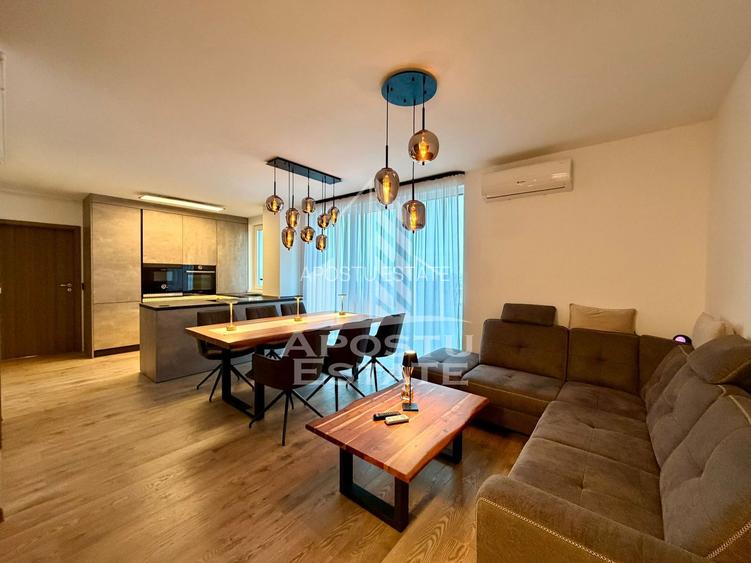 Apartament cu 3 camere de inchiriat, mobilat Lux, Rebreanu Towers - 2