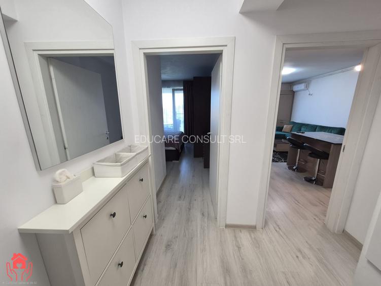 SISESTI-2 camere mobilate, 2 bai, terasa cu vedere lac, bloc boutique, parcare! - 13