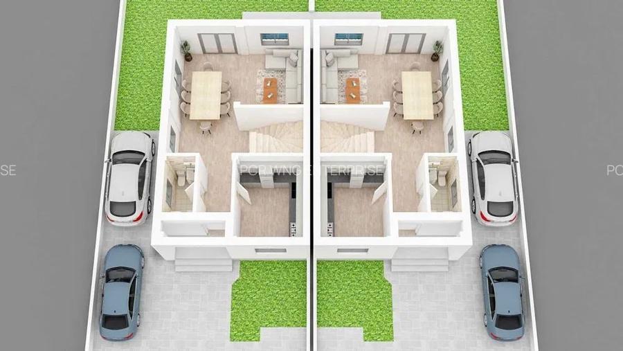 Oferta! Casa noua tip Duplex, 5 Camere, P+1E+M,in Otopeni - 3