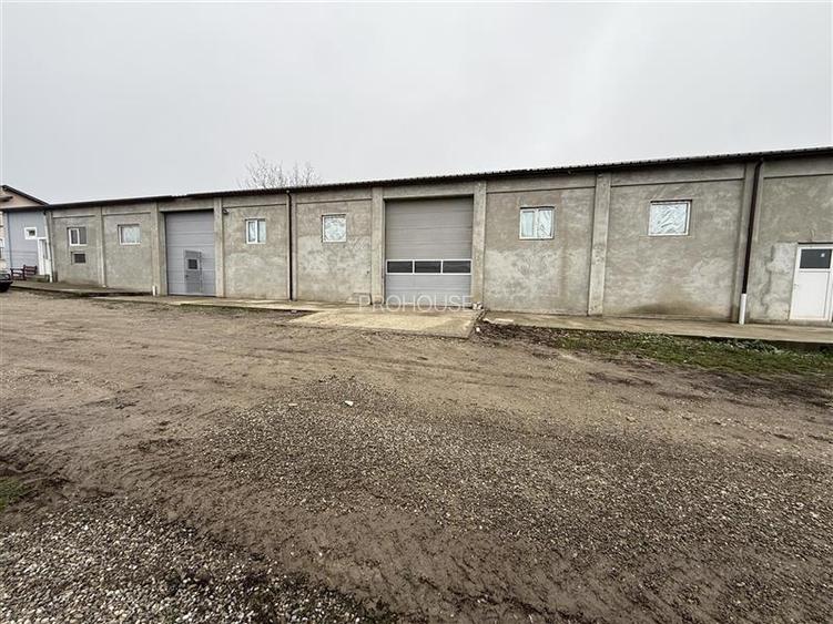 Hală de închiriat în Luizi Calugara - 370 mp construiti - 1.500 mp teren - 4