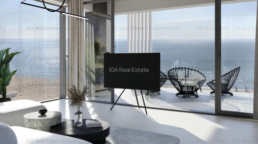 Apartament pe plaja cu vedere la mare in imobil premium - 12