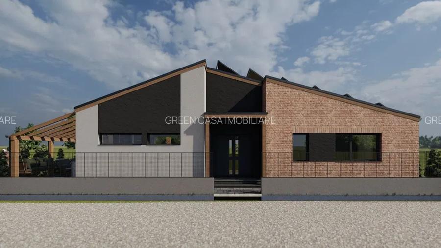 Casă eficientă energetic, 121 mp, teren 830 mp – Gilău - 7