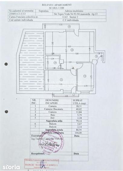 Apartament 3 camere nemobilat,nelocuit bloc nou + loc parcare - 14