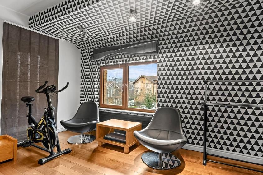 Casa cu 4 camere, ultrafinisata, 203mp utili, zona Campului Manastur - 11