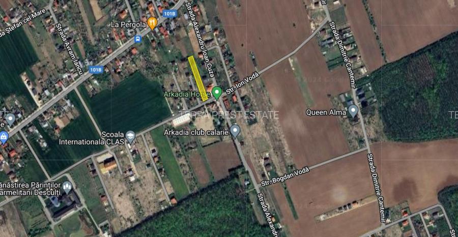 Teren intravilan Snagov pozitionat vizavi de centrul hipic Arcadia! - 3