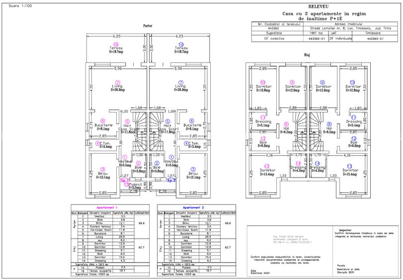 O jumatate de duplex, 5 camere zona friedorf - 10