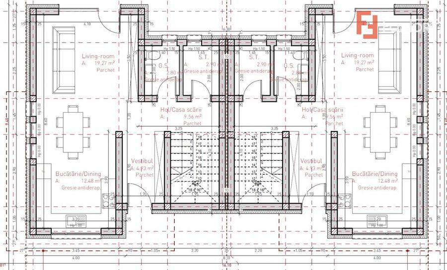 Duplex 4 camere, Sacalaz - Pompa de caldura, Panouri fotovoltaice cu stocare - 10