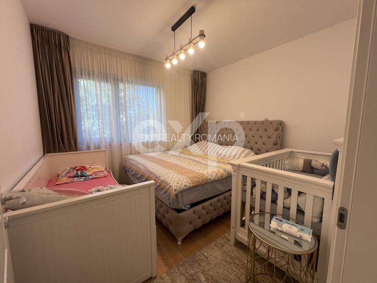 3 camere mobilate/utilate 2 balcoane 400 metri metrou Străulești Bloc Boutique - 5
