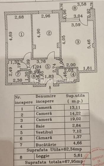 Apartament 3 camere Pta Romana, vedere spre parcul din spate, spatios decomandat - 14