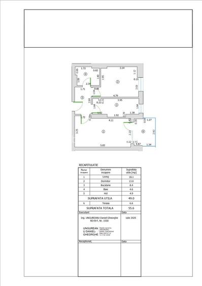 Apartament nou, luminos, cu vedere panoramică - 1