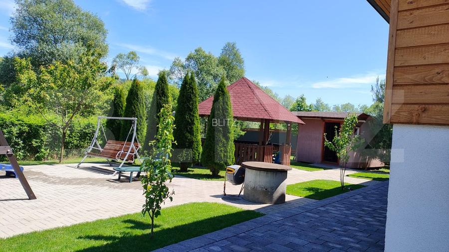 Casa individuala cu 4 camere, mobilata si utilata, incalzire in pardoseala Gilau - 3