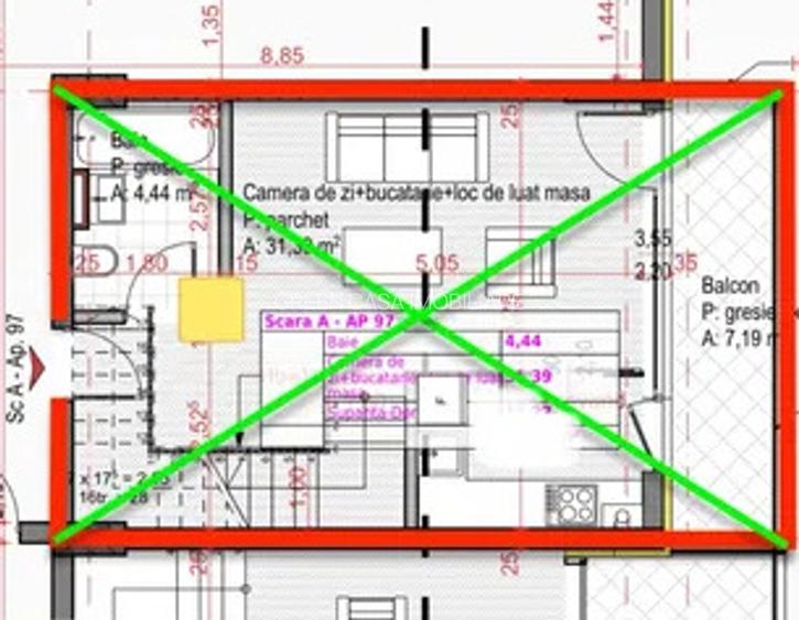 Penthouse premium pe 2 nivele, terase panoramice – Gheorgheni - 5