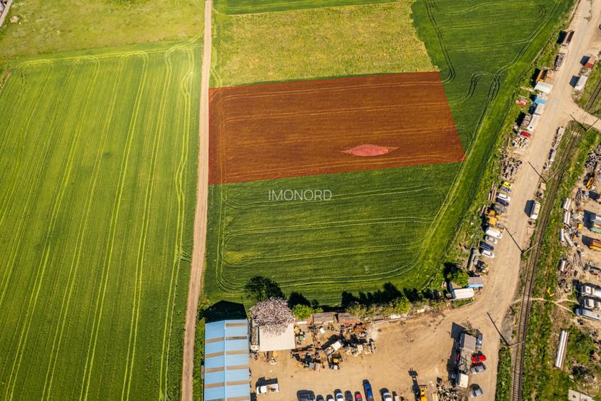 Palas vaporas, teren industrial logistic acces facil Autostrada - 21