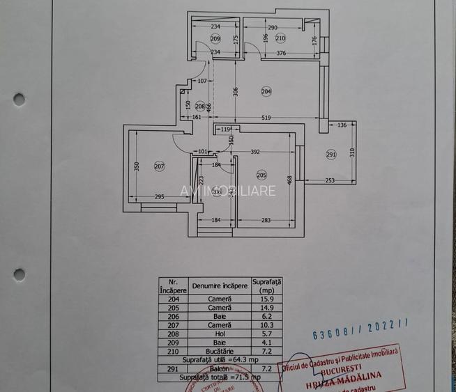 AP. 3 CAMERE ONIX PARK, LOC PARCARE, INCALZIRE PARDOSEALA, COMISION 0% - 1