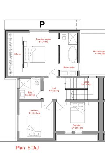Vând Duplex la cheie cu zid dublu 5 camere 3 băi Comision zero - 16