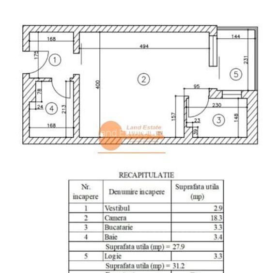 Garsonieră Lujerului – 300m Metrou - 1