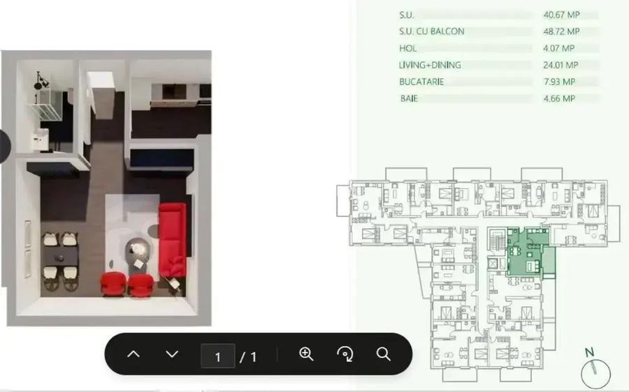 STUDIO 48 MP | PREMIUM | METROU | TINERETULUI | DELTA VACARESTI | - 6