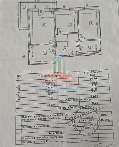 Vanzare apartament 3 camere Rezervelor Bollroom! - 8