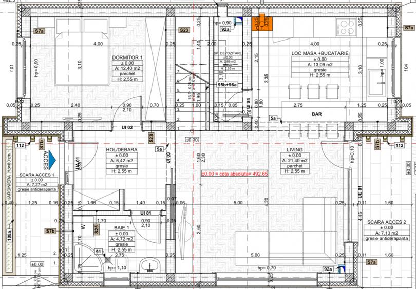 0% Comision ! Casa individuala, compartimentare eficienta, Chinteni  - 4