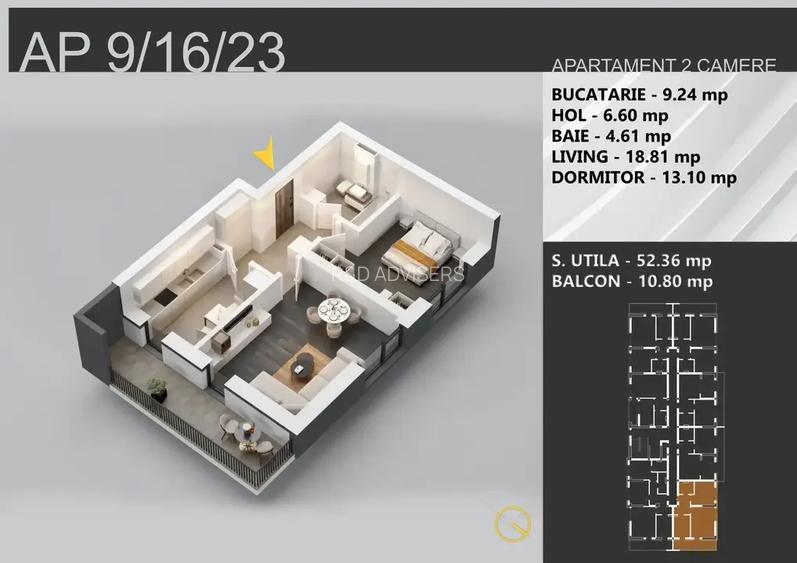 Apartament 3 camere decomandat Theordor Pallady Metrou - 3