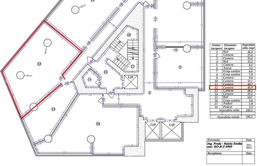Spatiu de birouri | Vitan Center | Utilitati incluse | 46mp - 5