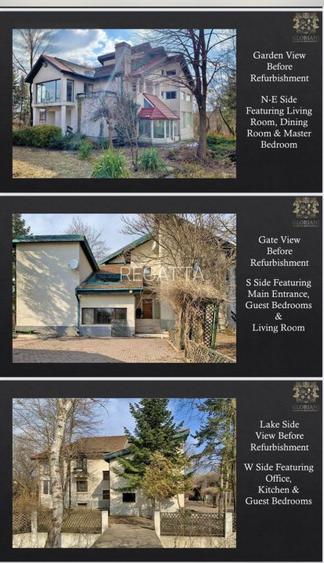 Vila Ghermanesti cu piscina, casa secundara, zona de petreceri si deschidere lac - 18