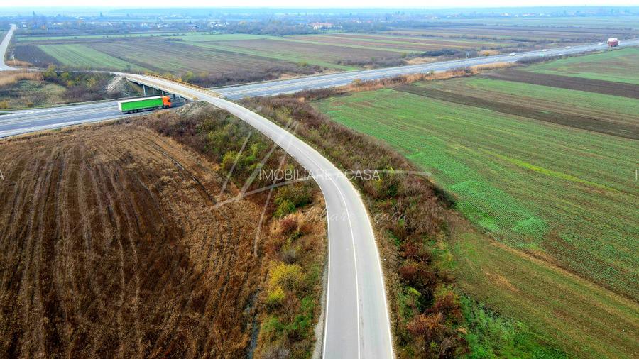 Teren intravilan curti-constructii, industrial, Autostrada A1 - km 62 - 22