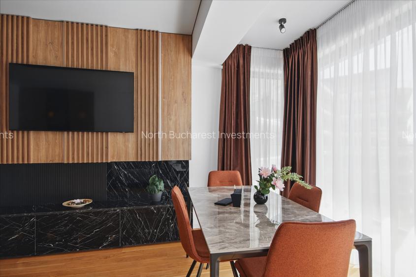 APARTAMENT 2 CAMERE MOBILAT -- PISCINA - FLOREASCA - COMISION 0% - 7