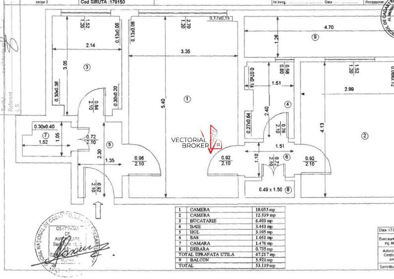 Apartament semidecomandat langa Parcul Circului - 2