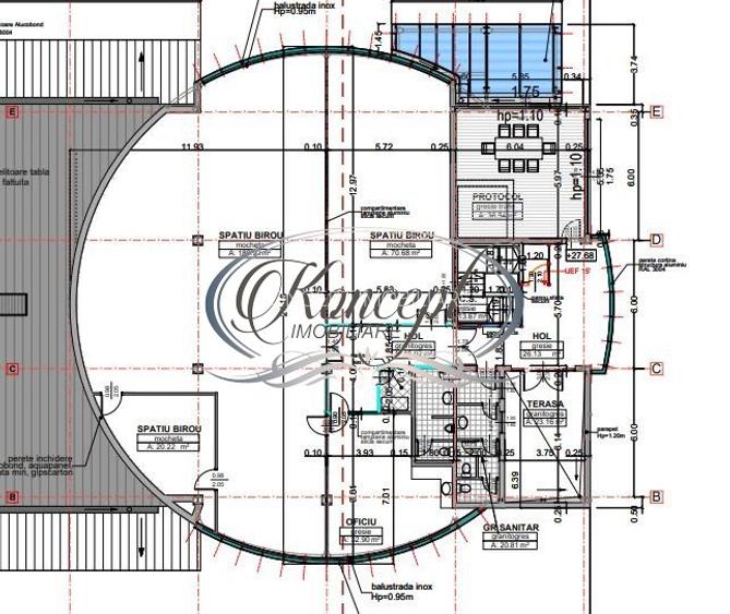 Spatiu de birouri cu panorama, Sigma Center - 9