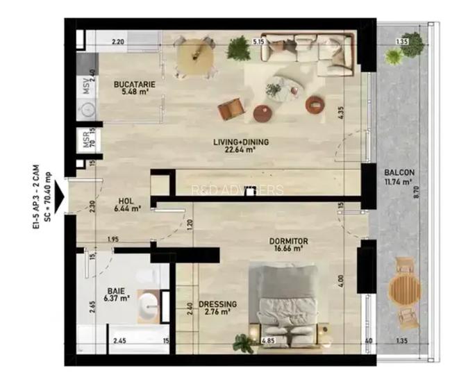 Apartament 2 Camere Pipera | Confort, Eleganta, Premium |Comision Zero - 14