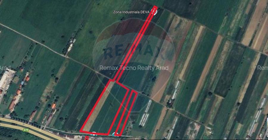 Teren 3 ha in  Deva / DN 7 in zona Hotel Alaska, Deva, jud. HD - 5
