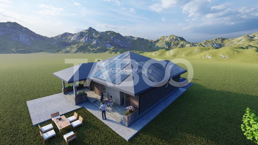 Casa noua de vanzare cu 3 camere Sura Mica Sibiu 500 mp teren - 4