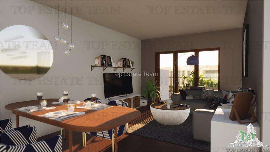 De vanzare casa tip duplex, 5 camere, curte 200mp - 7