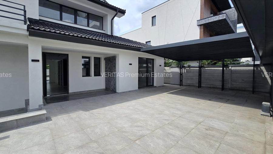 Casa superba teren 1000 mp, lift, 2 dormitoare parter, spatii ample, intimitate - 37