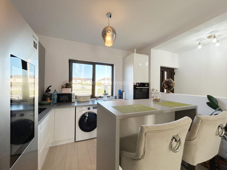 Duplex 3 camere, 90mp utili, 330 teren, mobilat utilat in Mosnita Noua - 5